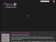 Tablet Screenshot of domainedelapalmeraie.com
